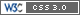 CSS 3.0 valid!